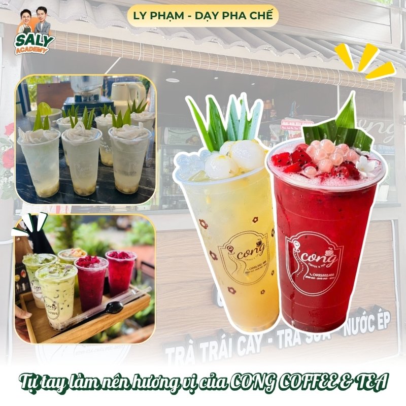 CONG COFFEE & TEA - Nơi gửi gắm một khởi đầu mới