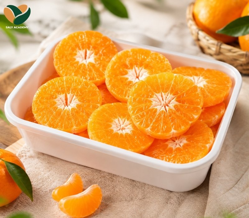 Công thức tính giá cost 1 mẻ quýt tươi ngâm tối ưu chi phí