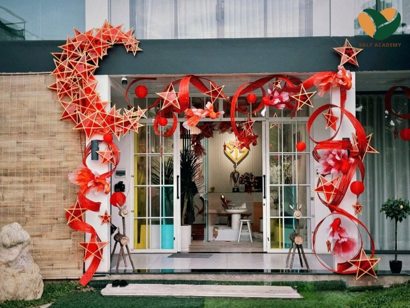 Mẫu decor trang trí trung thu văn phòng Mẫu decor trang trí trung thu văn phòng
