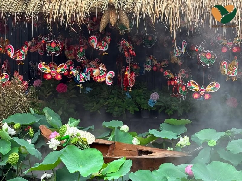 Trang trí Trung Thu quán cafe phong cách trẻ trung - gen Z