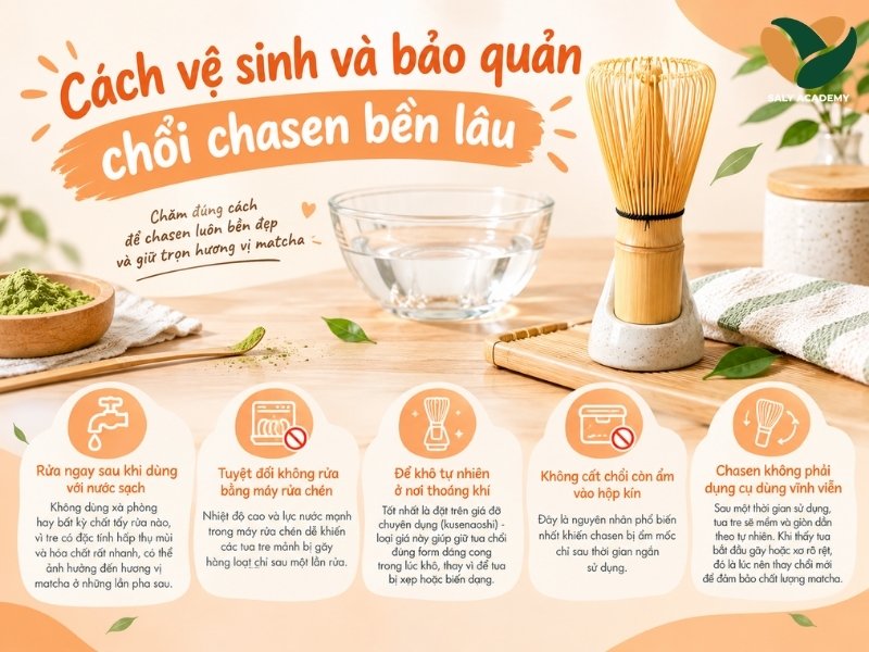 Cách vệ sinh và bảo quản chổi chasen bền lâu Cách vệ sinh và bảo quản chổi chasen bền lâu