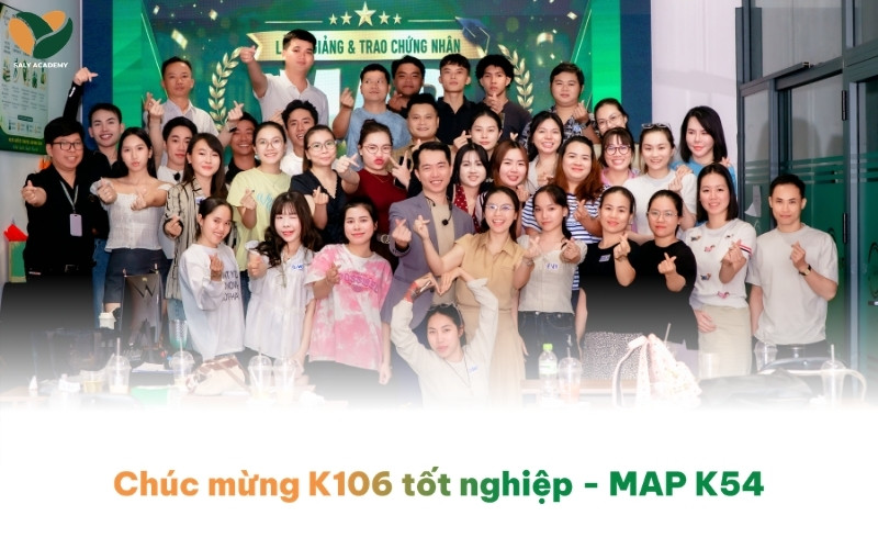 Chúc mừng K106 tốt nghiệp - Hành trang đủ đầy để tự tin mở quán Chúc mừng K106 tốt nghiệp - Hành trang đủ đầy để tự tin mở quán