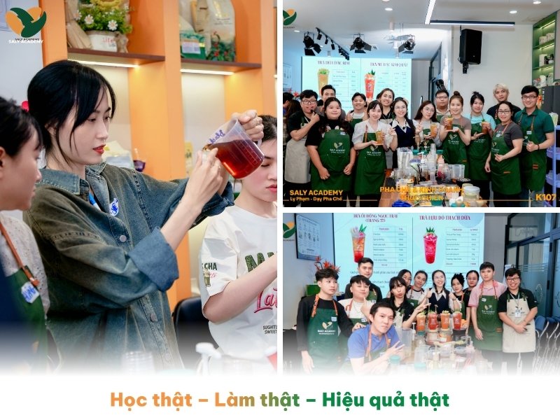 Bốn ngày học theo đúng thứ tự của người chuẩn bị mở quán