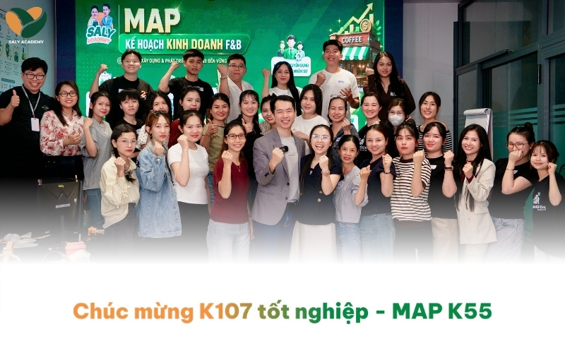 Chúc mừng K108 tốt nghiệp - MAP K56 tại SaLy Academy