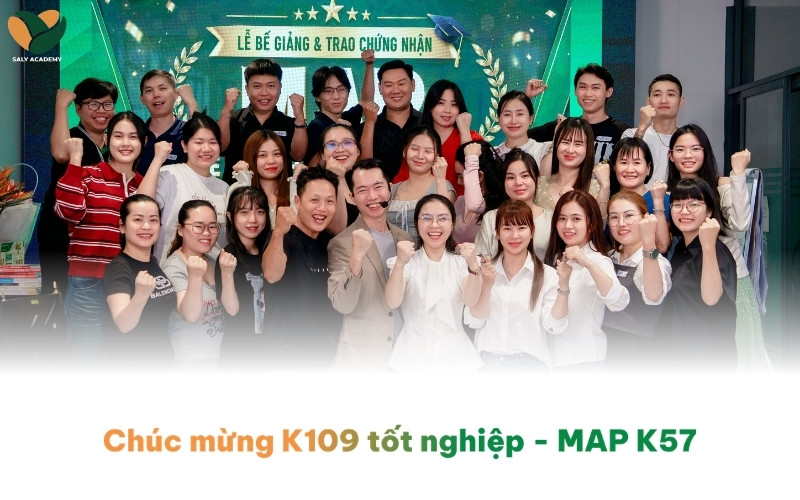 Chúc mừng K109 tốt nghiệp - MAP K57 tại SaLy Academy
