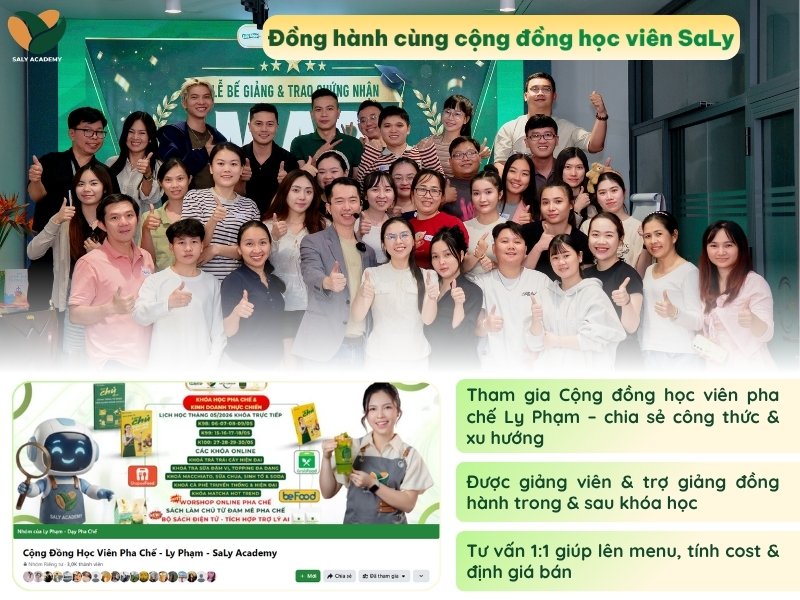 Hỗ trợ sau khóa học - K107 không phải tự đi một mình