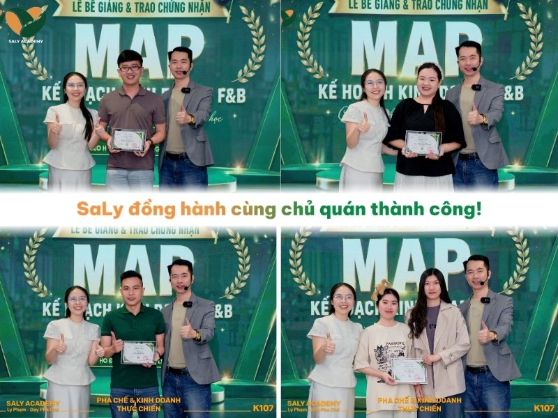 Thành quả sau 4 ngày học của K107 tại SaLy Academy