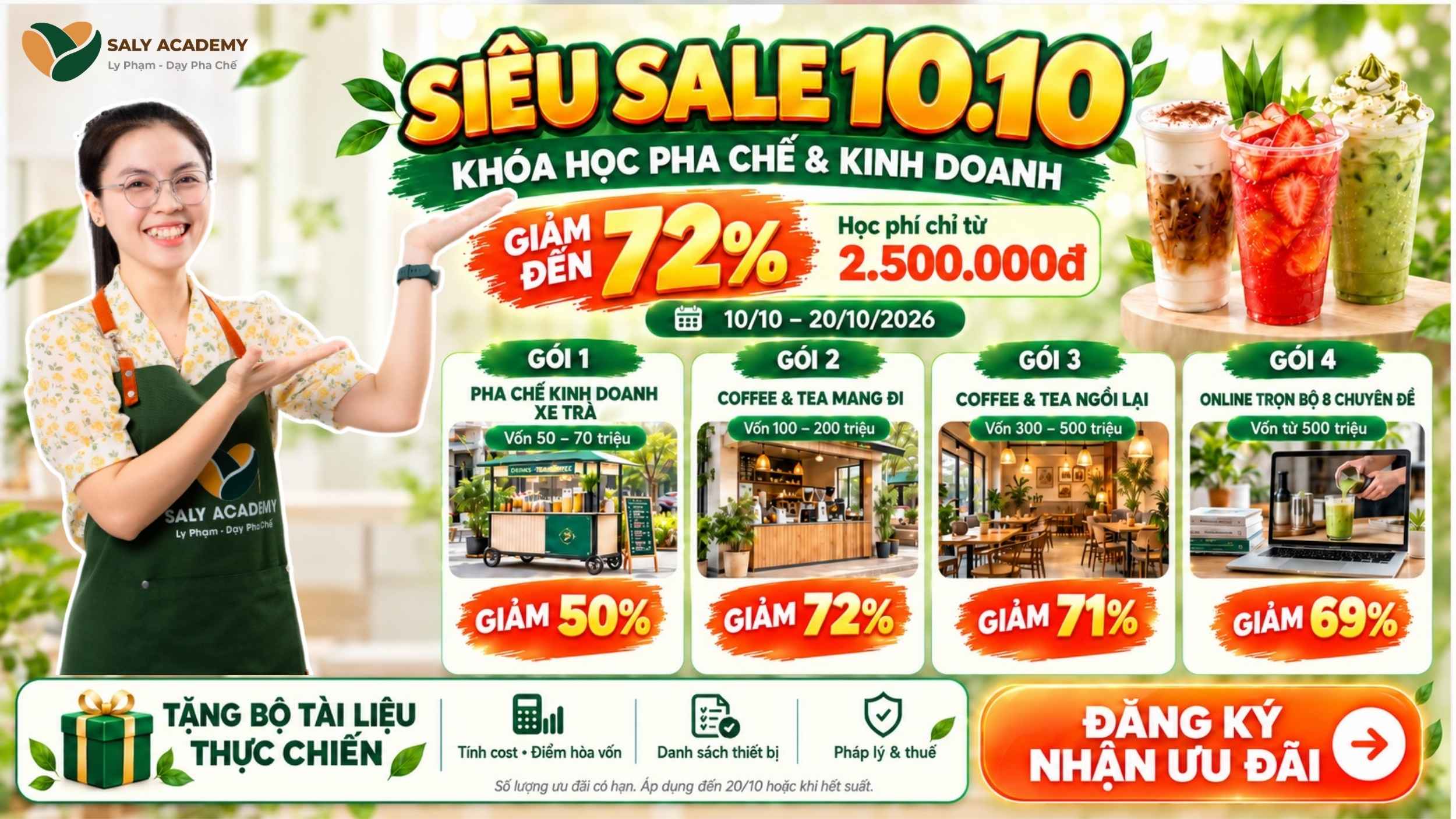 Ly Phạm - Dạy Pha Chế